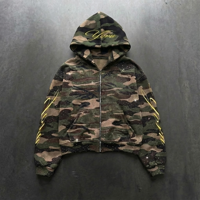 "Yoru" Camo Zipup